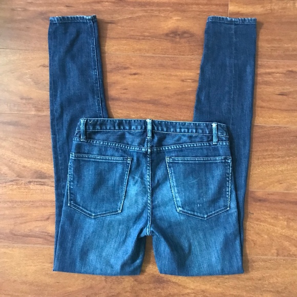 Madewell Dark Wash Denim Skinny Skinny Jeans 27x32 - Picture 5 of 7